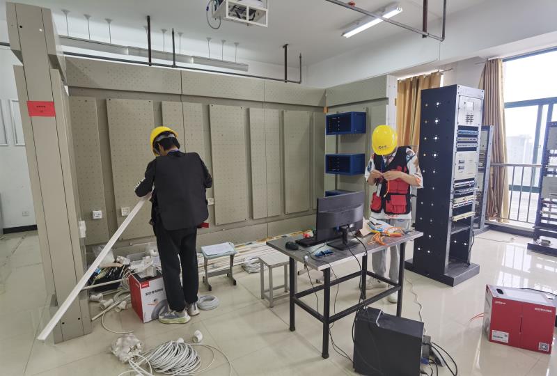 信息工程系承办淮北市职业学校技能大赛工作